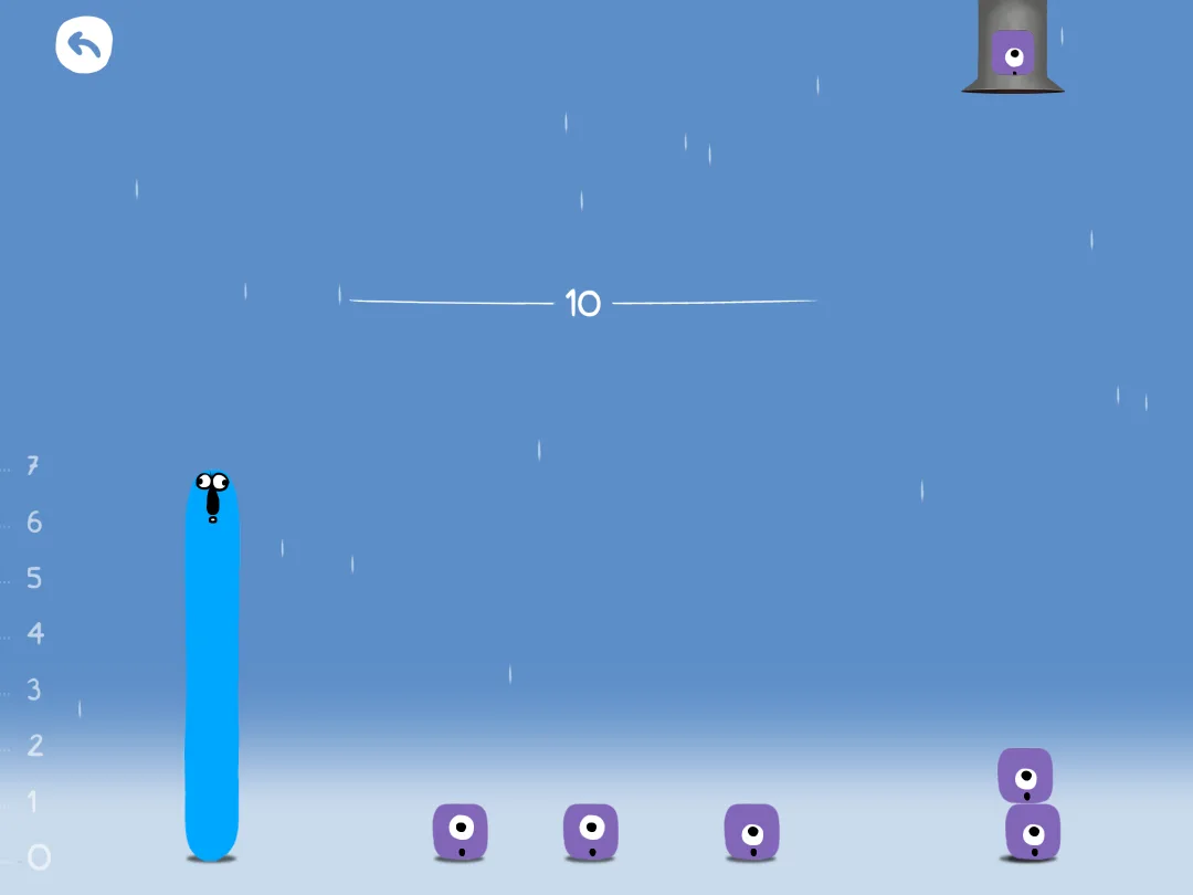 Kahoot! Numbers game: stacking Nooms to make 10