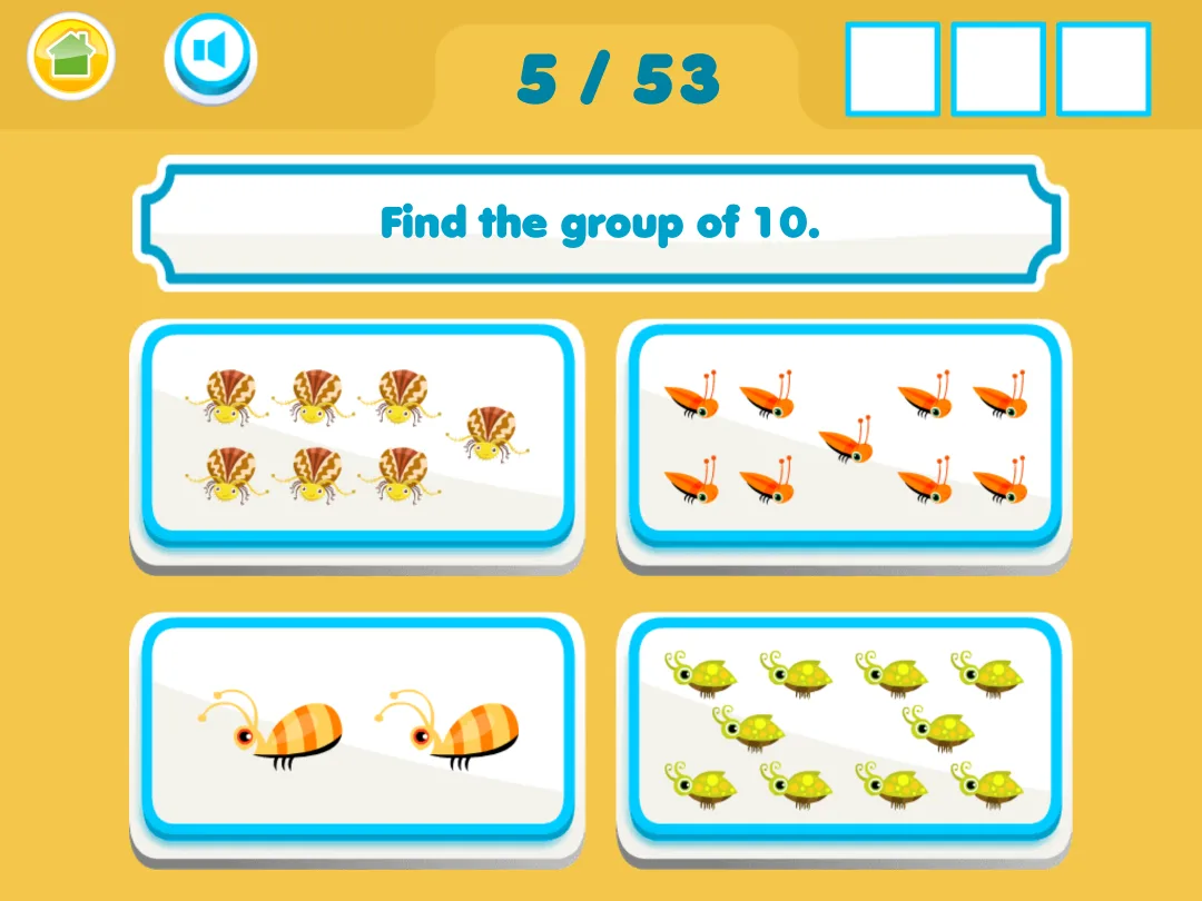 Mathseeds: finding a group of 10