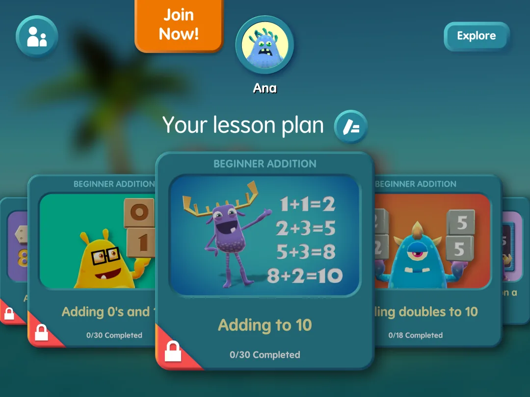 MathTango: a lesson plan for adding to 10