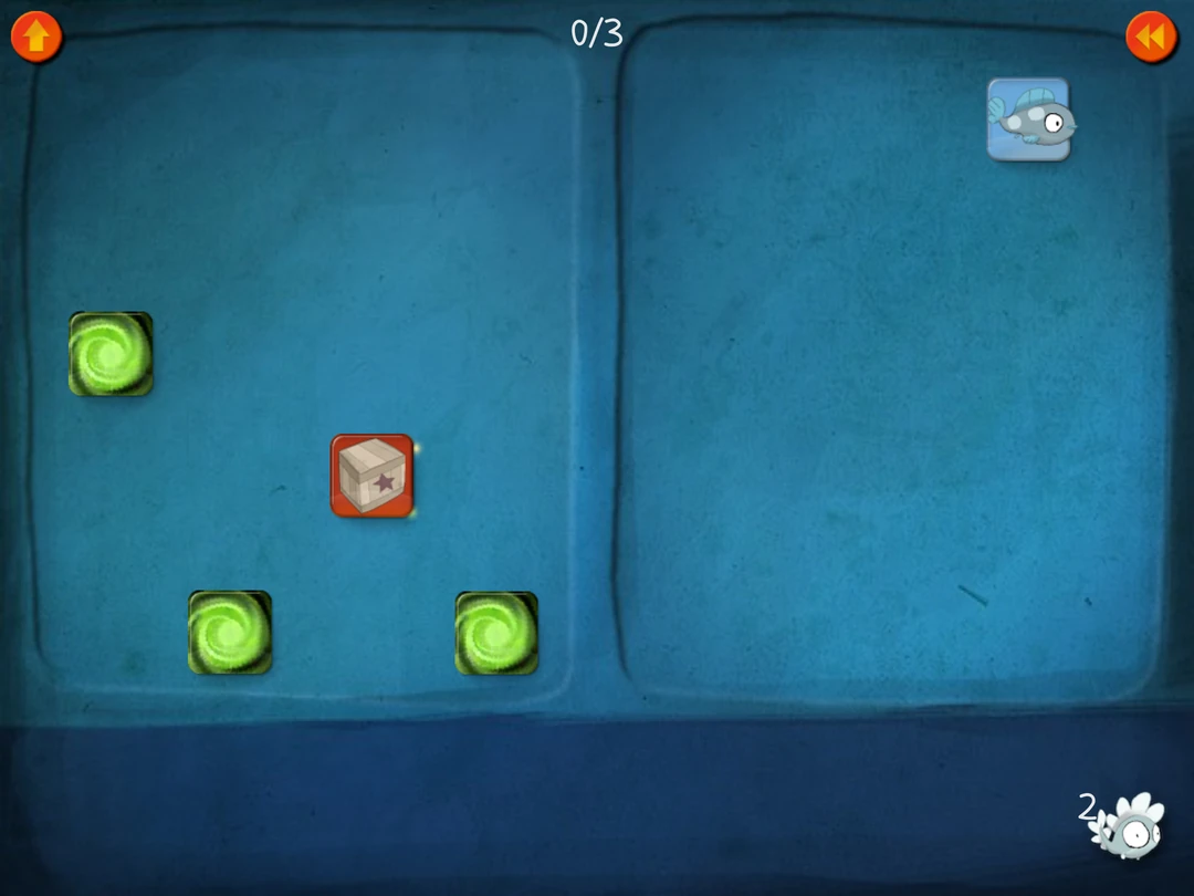 DragonBox Algebra game: a box and matching green cards form an early algebra puzzle.