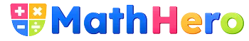 MathHero Logo Emblem
